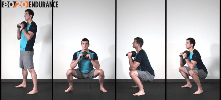 goblet squat 1