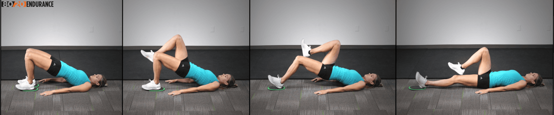 hamstring slider single leg eccentric