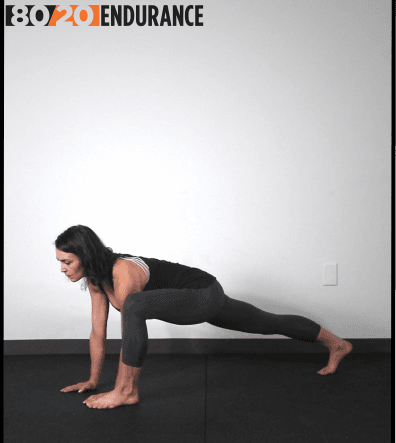 hip extensor stretch floor 2