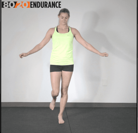 single leg balance EC