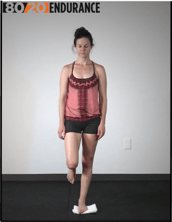 single leg balance eyes closed