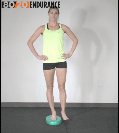 single leg balance unstable