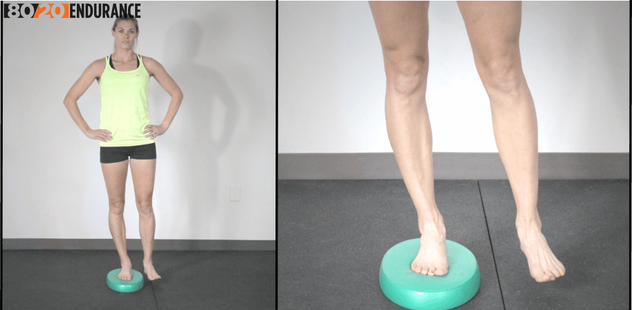 single leg balnce unstable