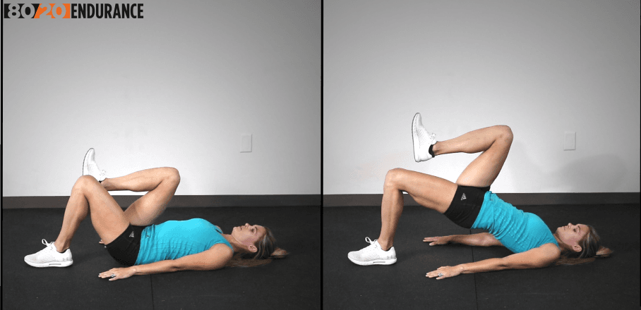 single leg glute bridge 3