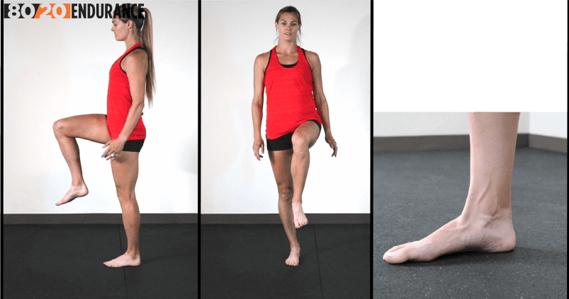 sinlge leg stance