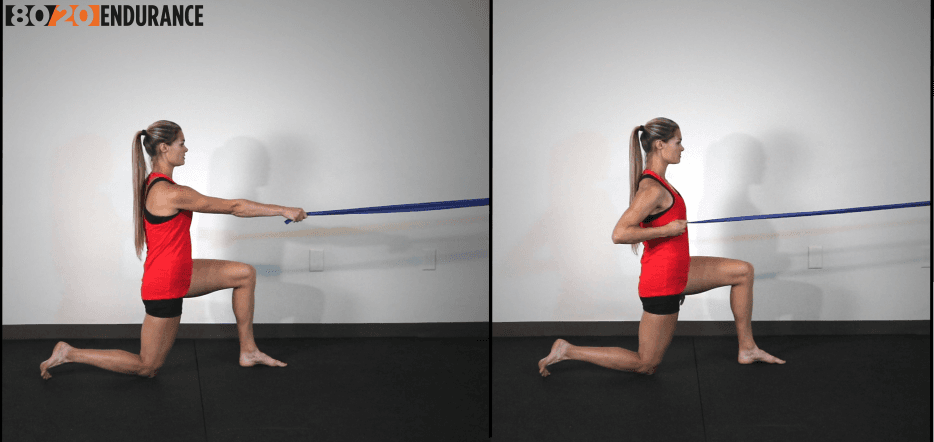 split stance row