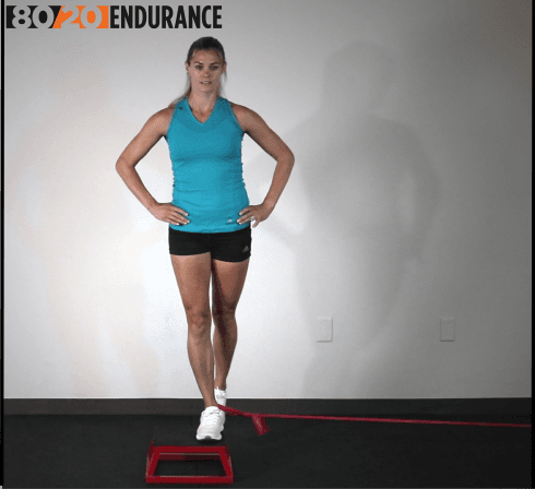 standing adductor behind