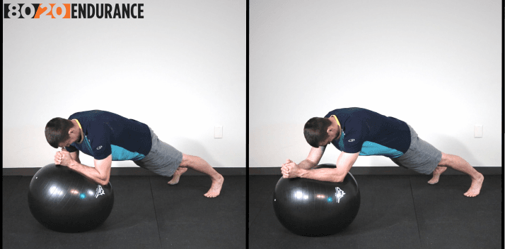 swiss ball rollout
