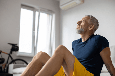 athlete runner doing YOU training