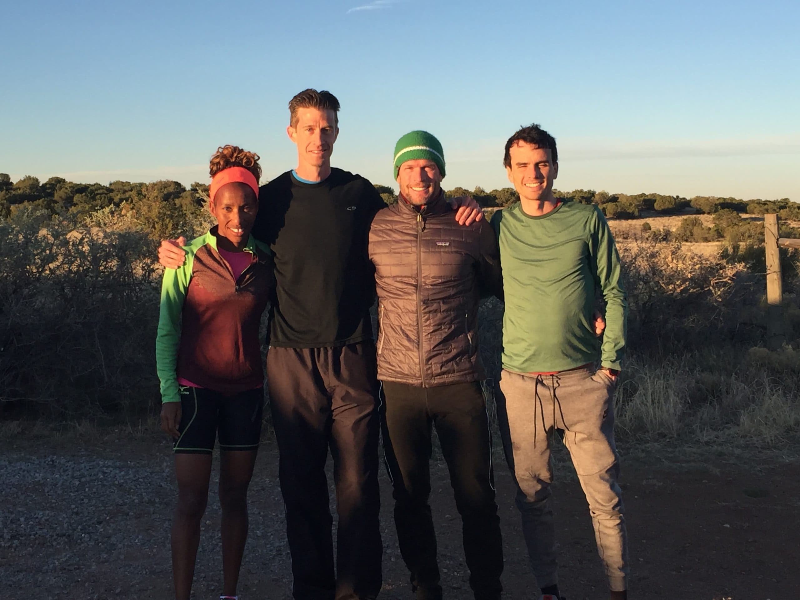 Caroline Rotich, Me, Ryan Bolton, Patrick Smyth for Creative Goal Setting