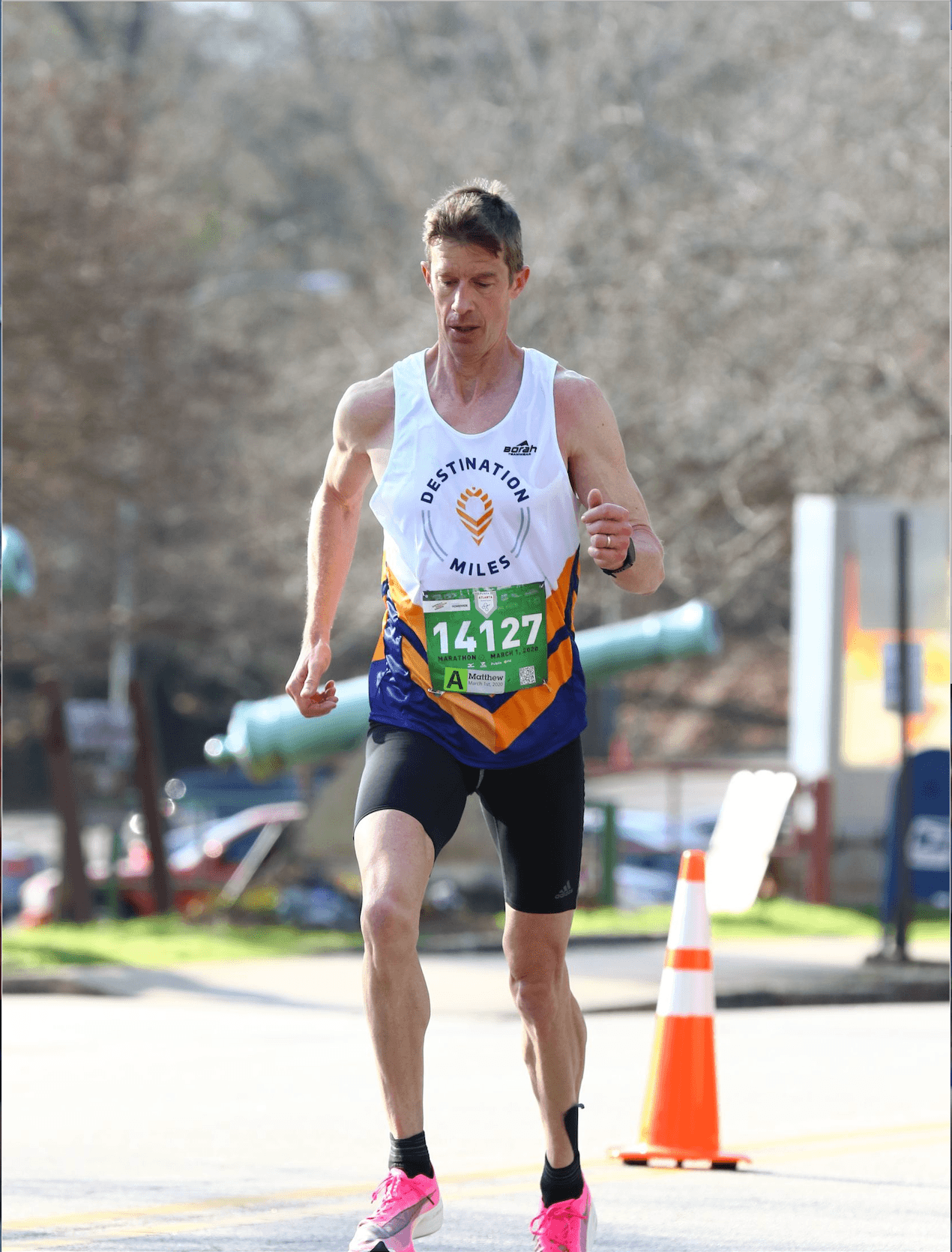 Cram for a Marathon: Matt Fitzgerald at the 2020 Atlanta Marathon