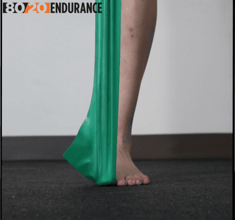 band big toe single foot