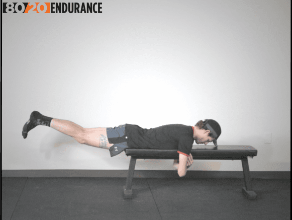 bench 2 leg hip extension