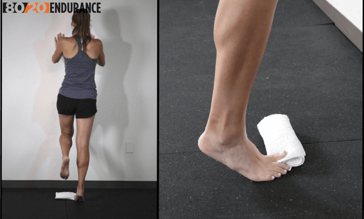 calf raise toe elevated