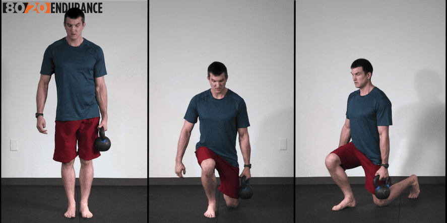 counter weight lunge