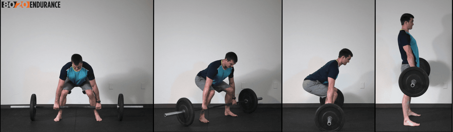 deadlift with barbell