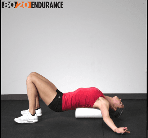 foam roller chest opener