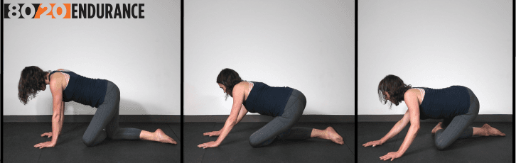 four point hip sit