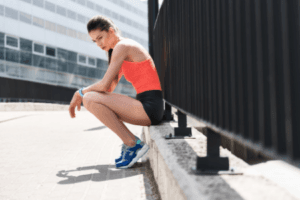 running athlete