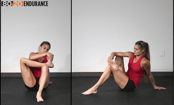 stretch before a workout