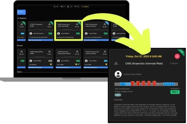 Here is what the Velocity website application looks like as a user.