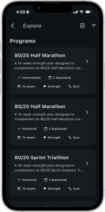 At-Home Strength Training For Triathletes 81 program explore